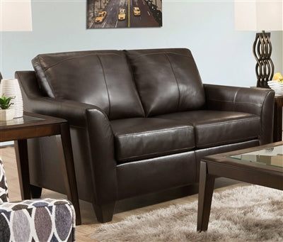 ACME Cocus Loveseat Top Grain Leather Match