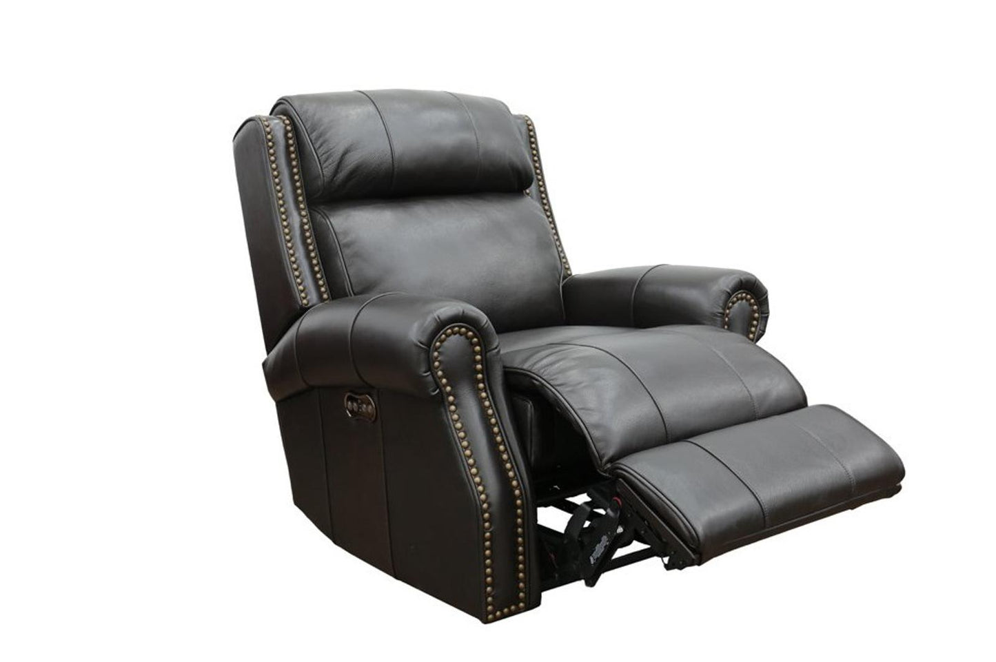 BarcaLounger Blair Big & Tall Power Recliner with Power Head Rest in Shoreham Fudge