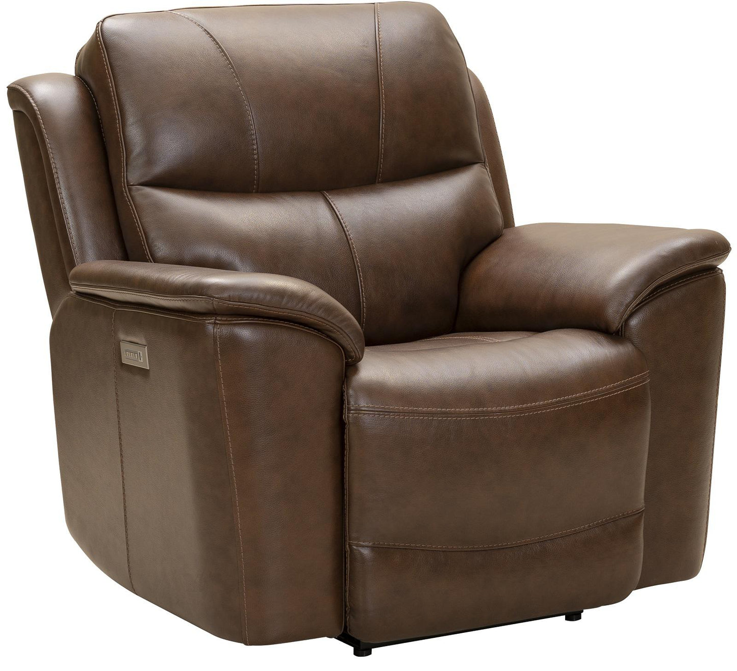 BarcaLounger Kaden Recliner w/ Power Headrest in Jarod-Brown