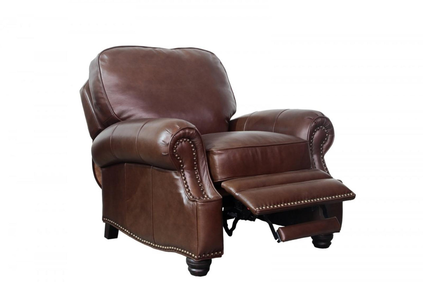 BarcaLounger Longhorn Recliner in Shoreham Chocolate