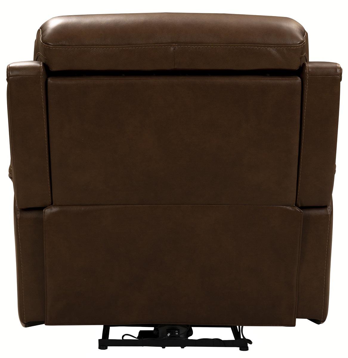 BarcaLounger Sedrick Power Recliner w/ Power Headrest in Spence-caramel