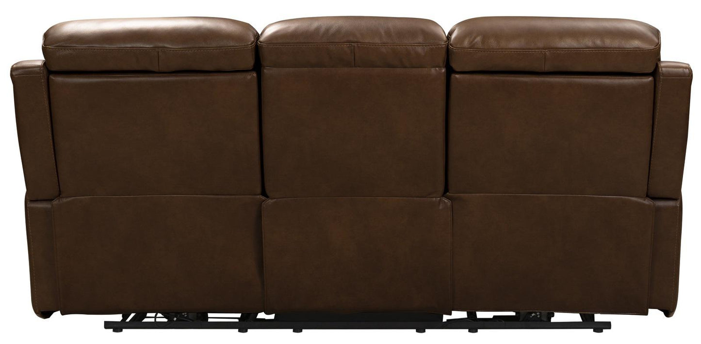 BarcaLounger Sedrick Reclining Sofa w/ Power Headrest in Spence-caramel