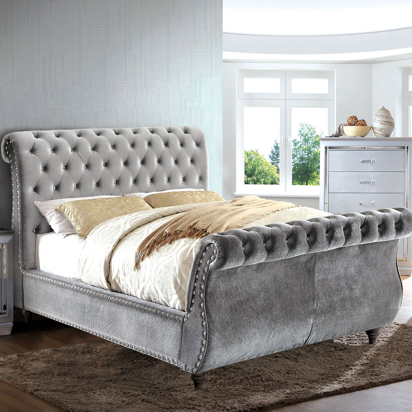 Furniture of America NOELLA E.King Bed