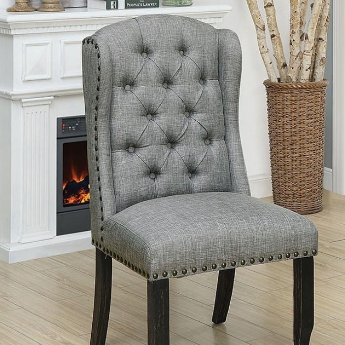 Furniture of America SANIA Wingback Chair (2/CTN)