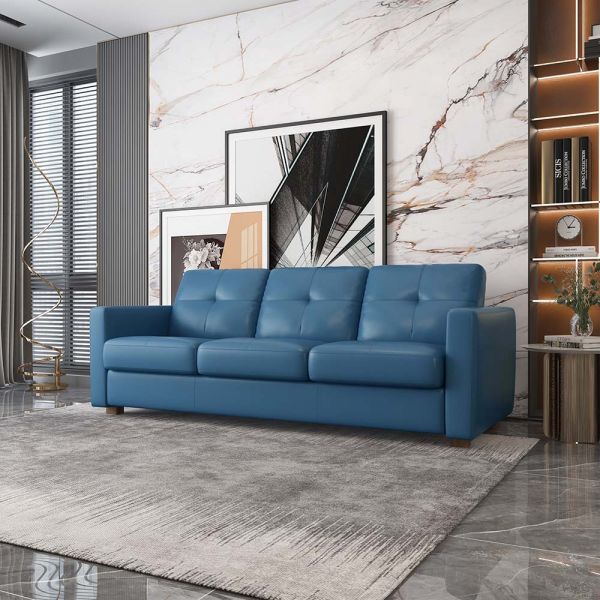 ACME Noci Sofa Blue Leather