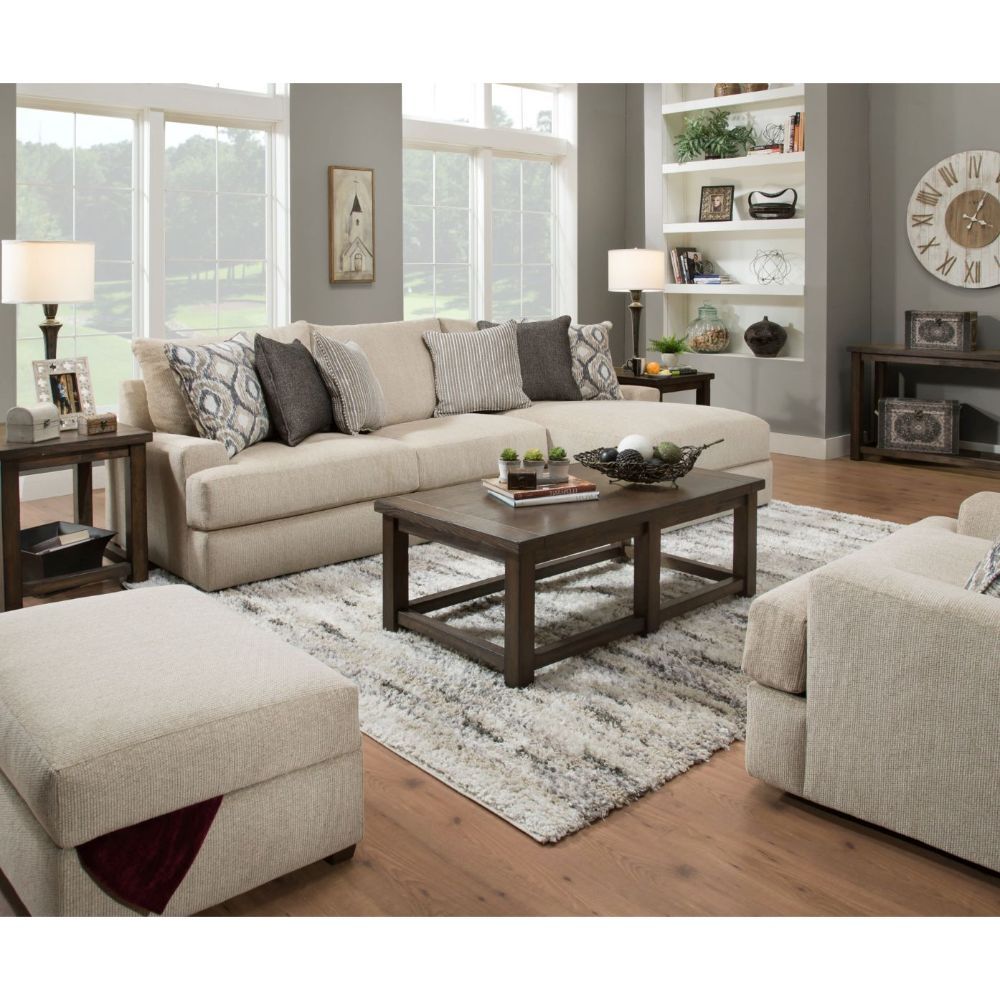 ACME Vassenia Loveseat 2-Tone Latte Chenille