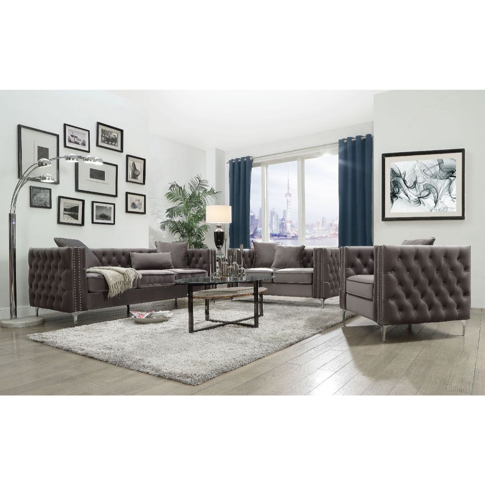 ACME Gillian II Sofa w/3 Pillows,