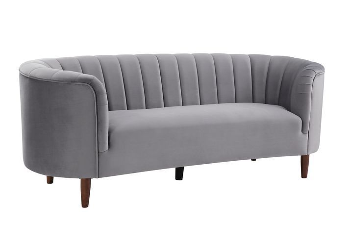 ACME Millephri Sofa Gray Velvet