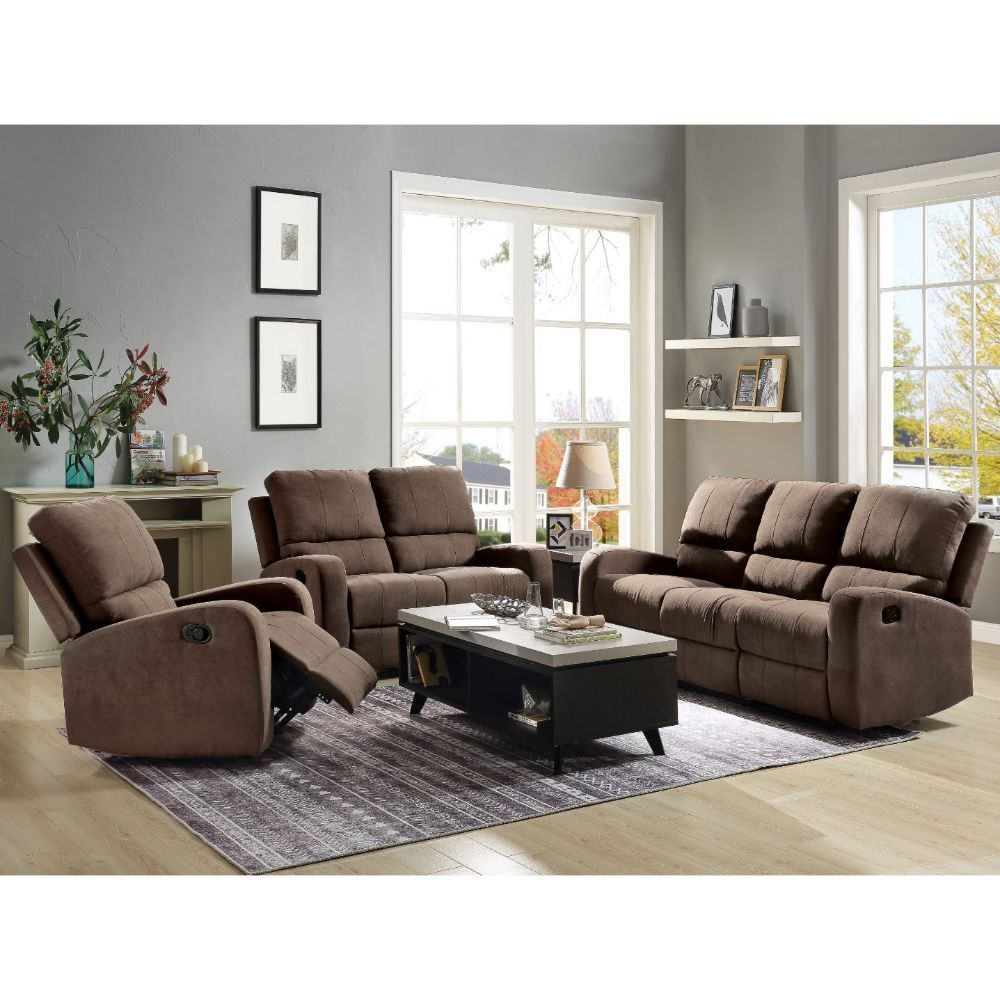 ACME Livino Sofa in Brown Fabric