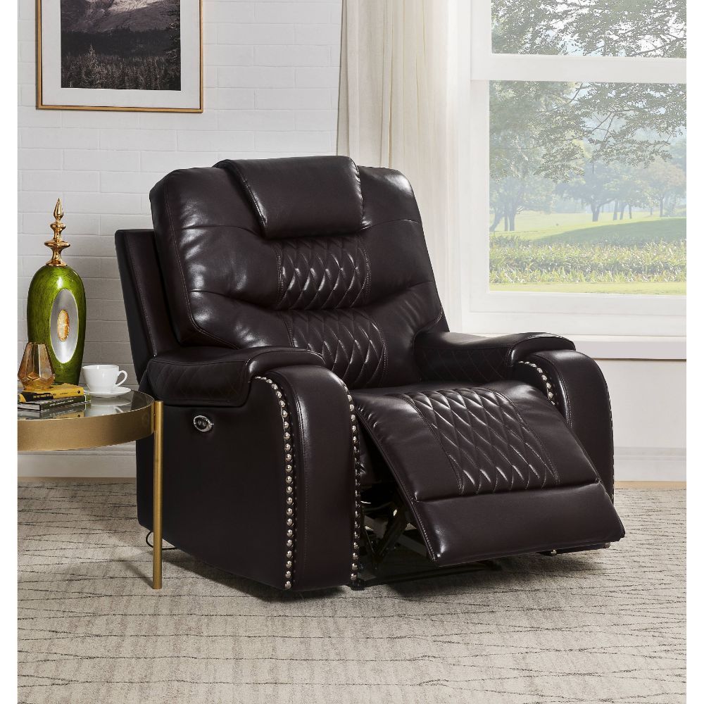 ACME Braylon Recliner Brown PU