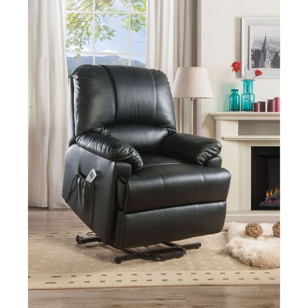 ACME Ixora Recliner Black PU