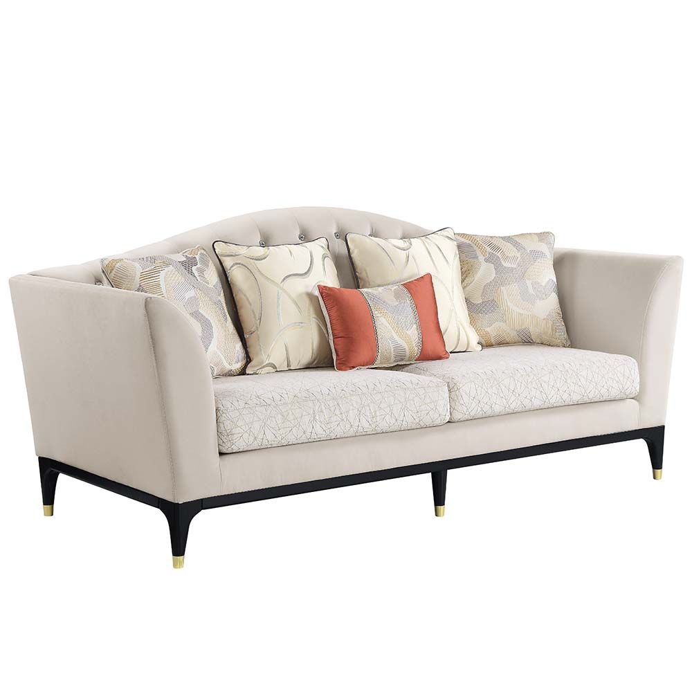 ACME Furniture Tayden Sofa Beige Velvet