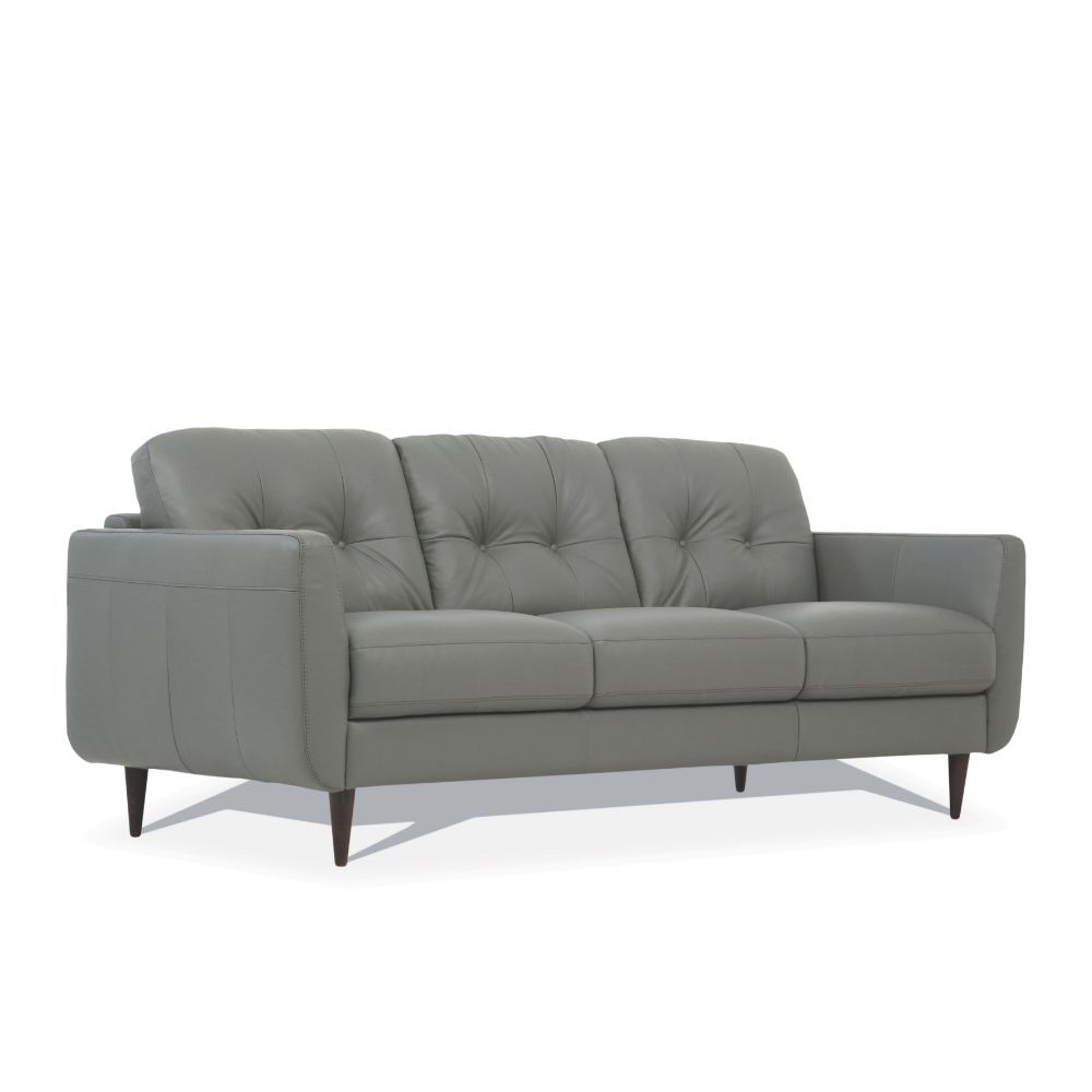 ACME Radwan Sofa Pesto Green Leather