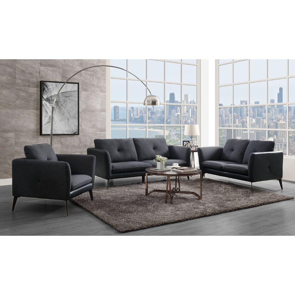 ACME Furniture Harun Sofas, Gray