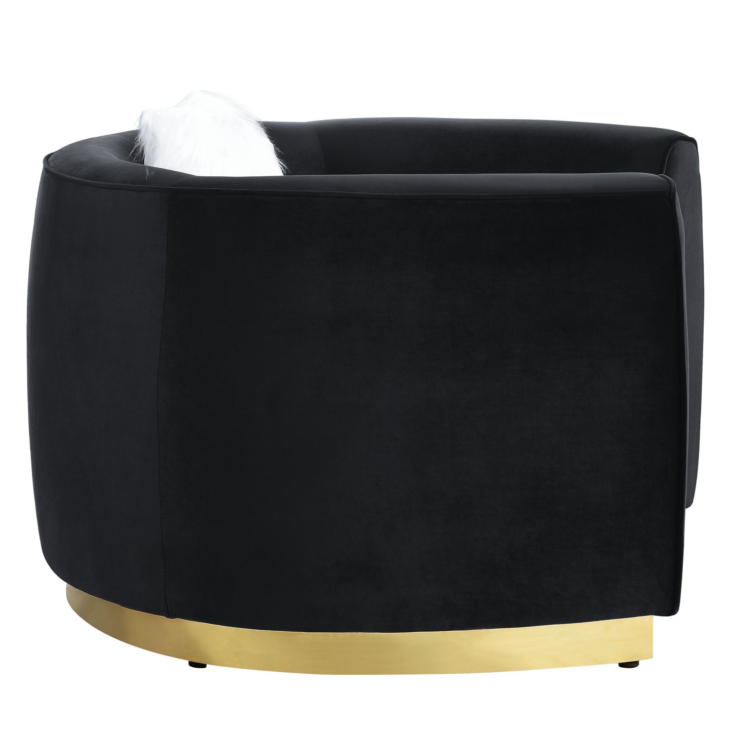 ACME Achelle Loveseat Black Velvet