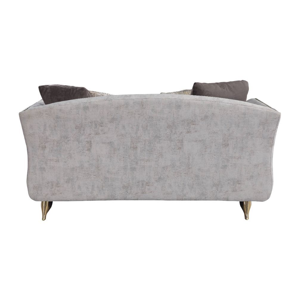 ACME Wilder Loveseat Beige Fabric