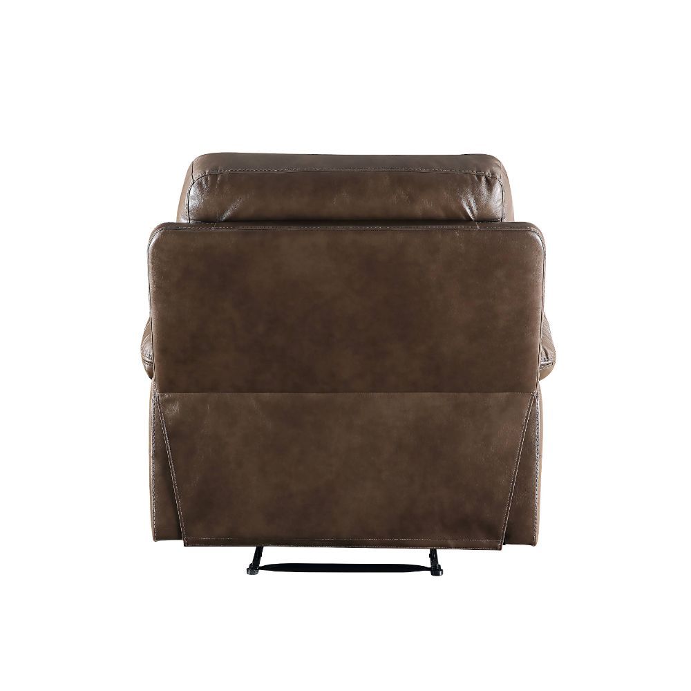 ACME Aashi Power Recliner Brown Leather-Gel Match