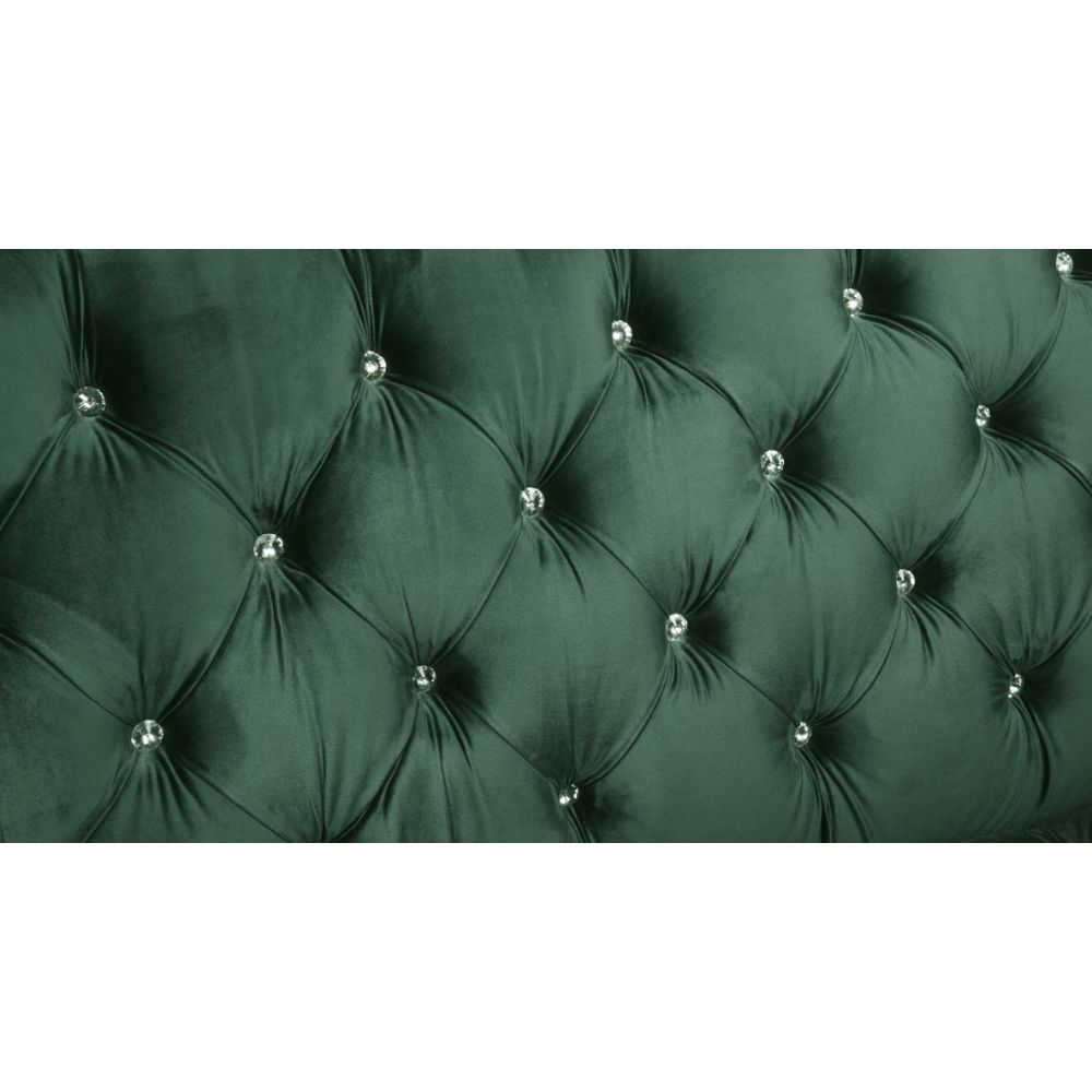 ACME Iberis Loveseat in Green Velvet