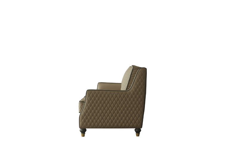 ACME Furniture House Marchese Sofas, Tan PU