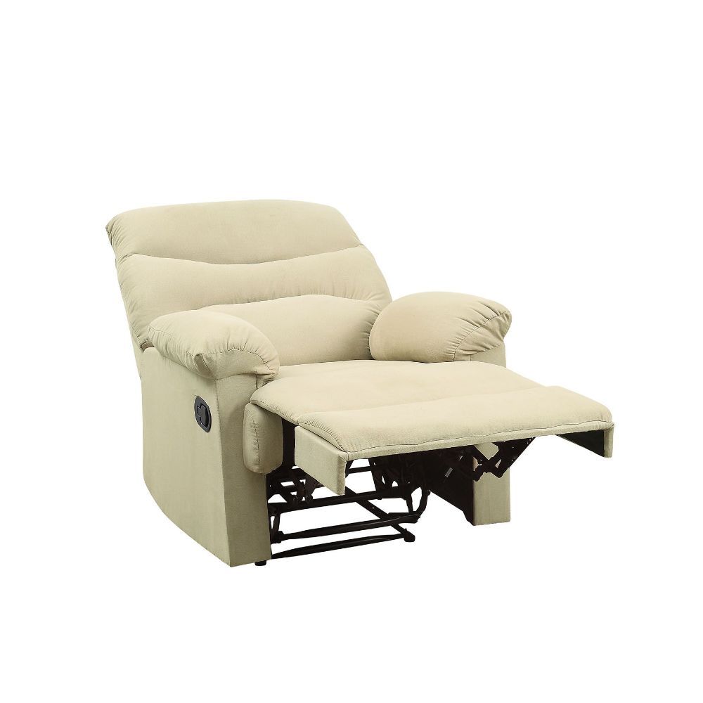 ACME Arcadia Recliner Beige Microfiber