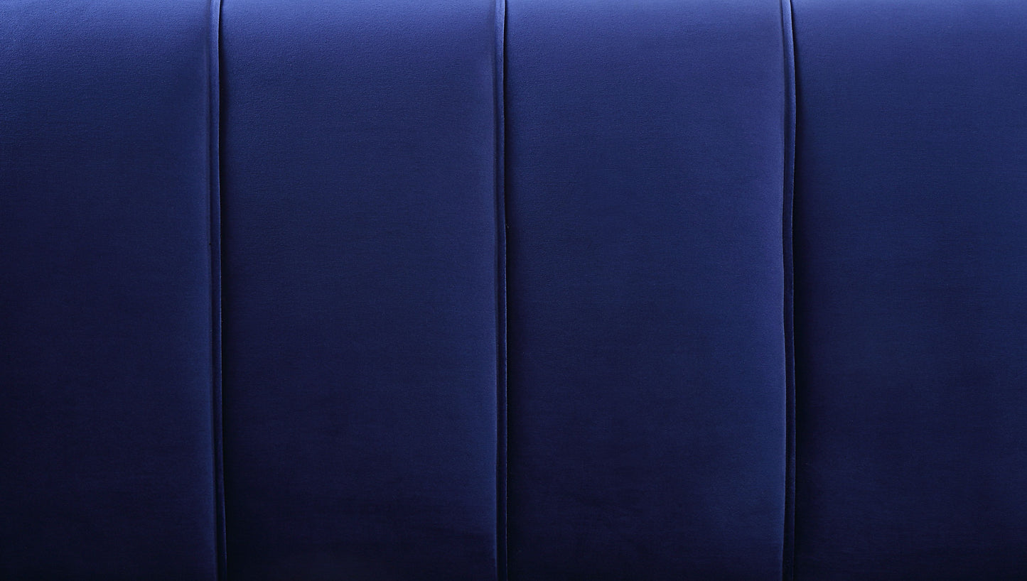 ACME Eivor Sofa in Blue Velvet