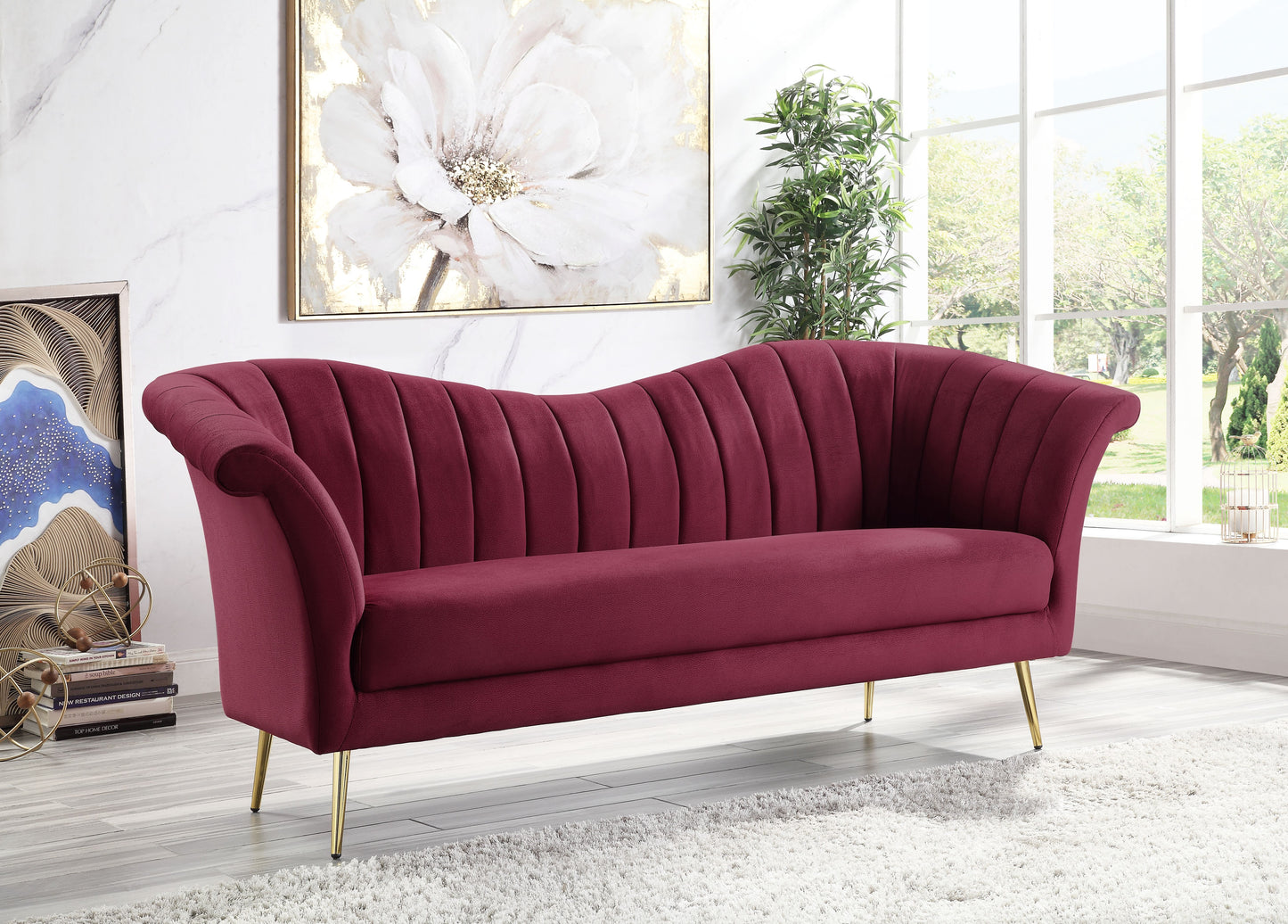 Acme Callista - Sofa w/2 Pillows — The Unique Piece Furniture