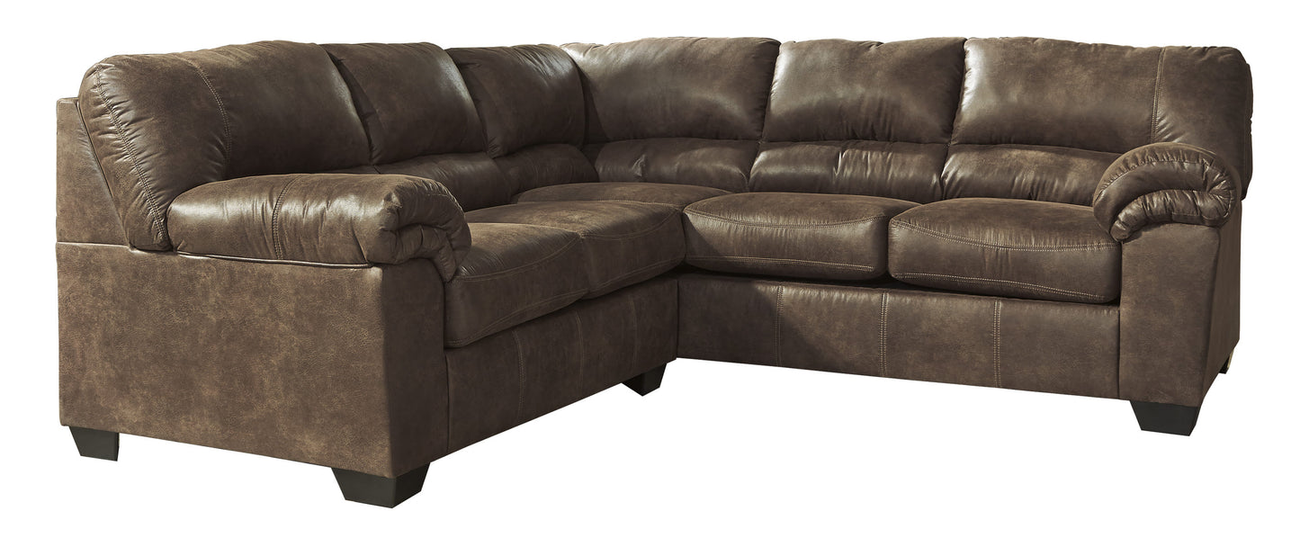 Ashley Furniture Bladen Contemporary Coffee 2pc Sectional With RAF Sofa