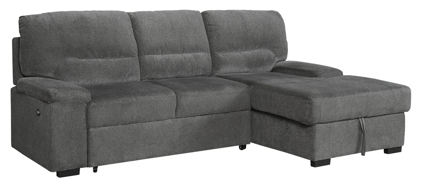 Ashley Furniture Yantis Gray 2pc Sectional