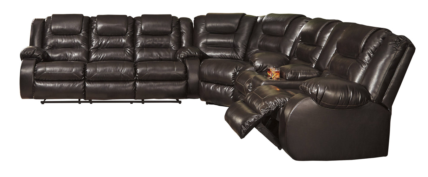 Ashley Furniture Vacherie Chocolate Sectional