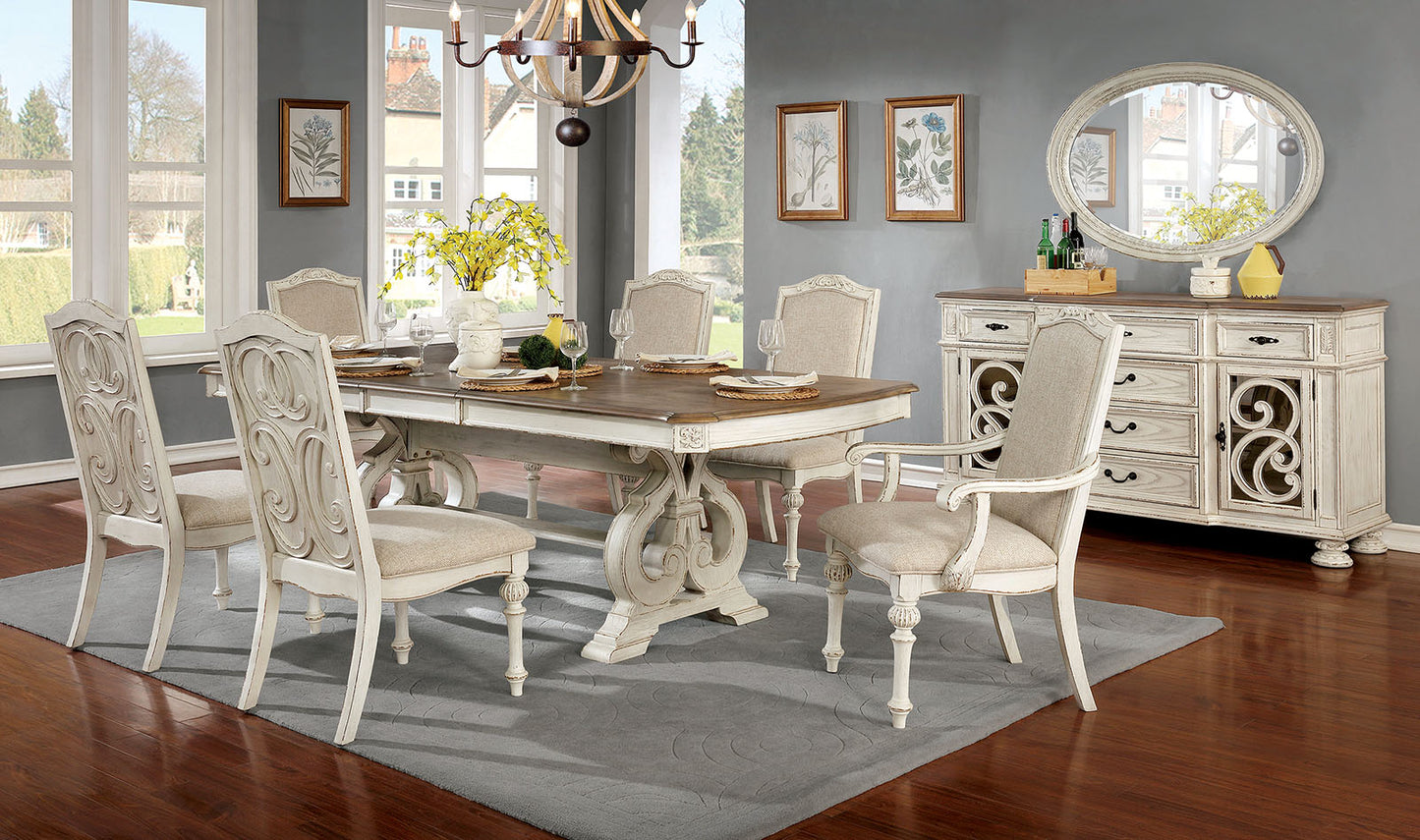 ARCADIA 7 Pc. Dining Table Set (2AC+4SC) image