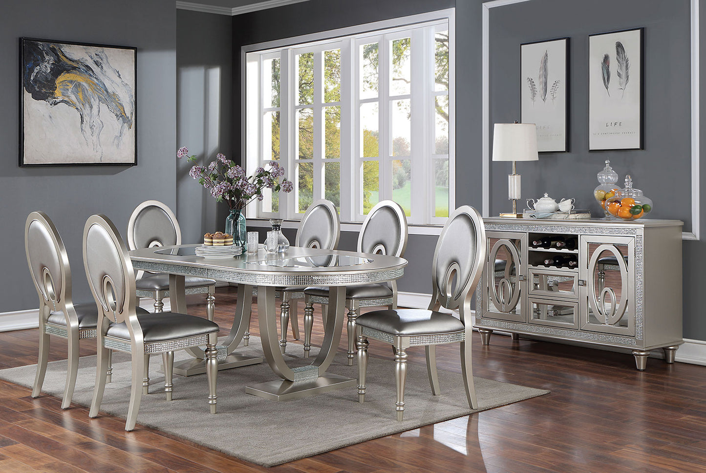 CATHALINA 7 Pc. Dining Table Set image