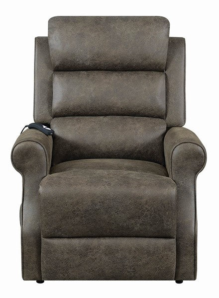 Coaster Furniture Brown Power Recliner