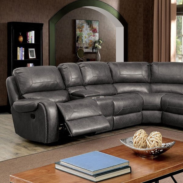 Furniture Of America Joanne Gray Sectional