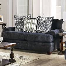 Furniture of America HADLEIGH SOFA Bun Feet, Lawson Style & Low Rolled Arms Pillows Included