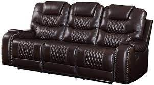 Acme Furniture Braylon Magnetite Motion Sofa